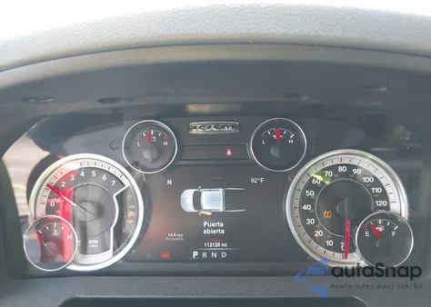 2018 Ram 1500 Big Horn 4X2 6'4 Box z USA, uszkodzony, nr VIN 1C6RR6TT7JS266473